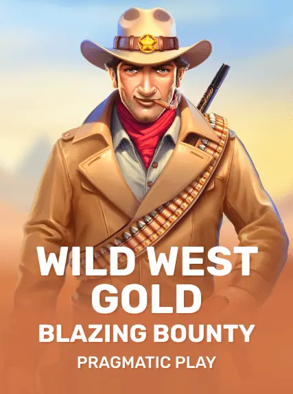 Wild West Gold Blazing Bounty game tile